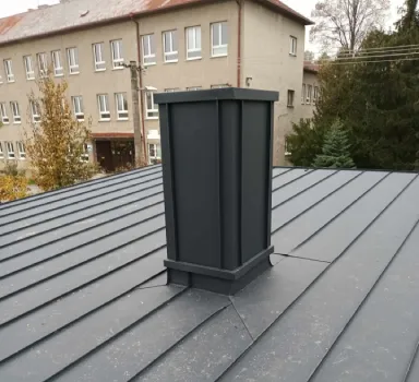 Oplechovanie komína